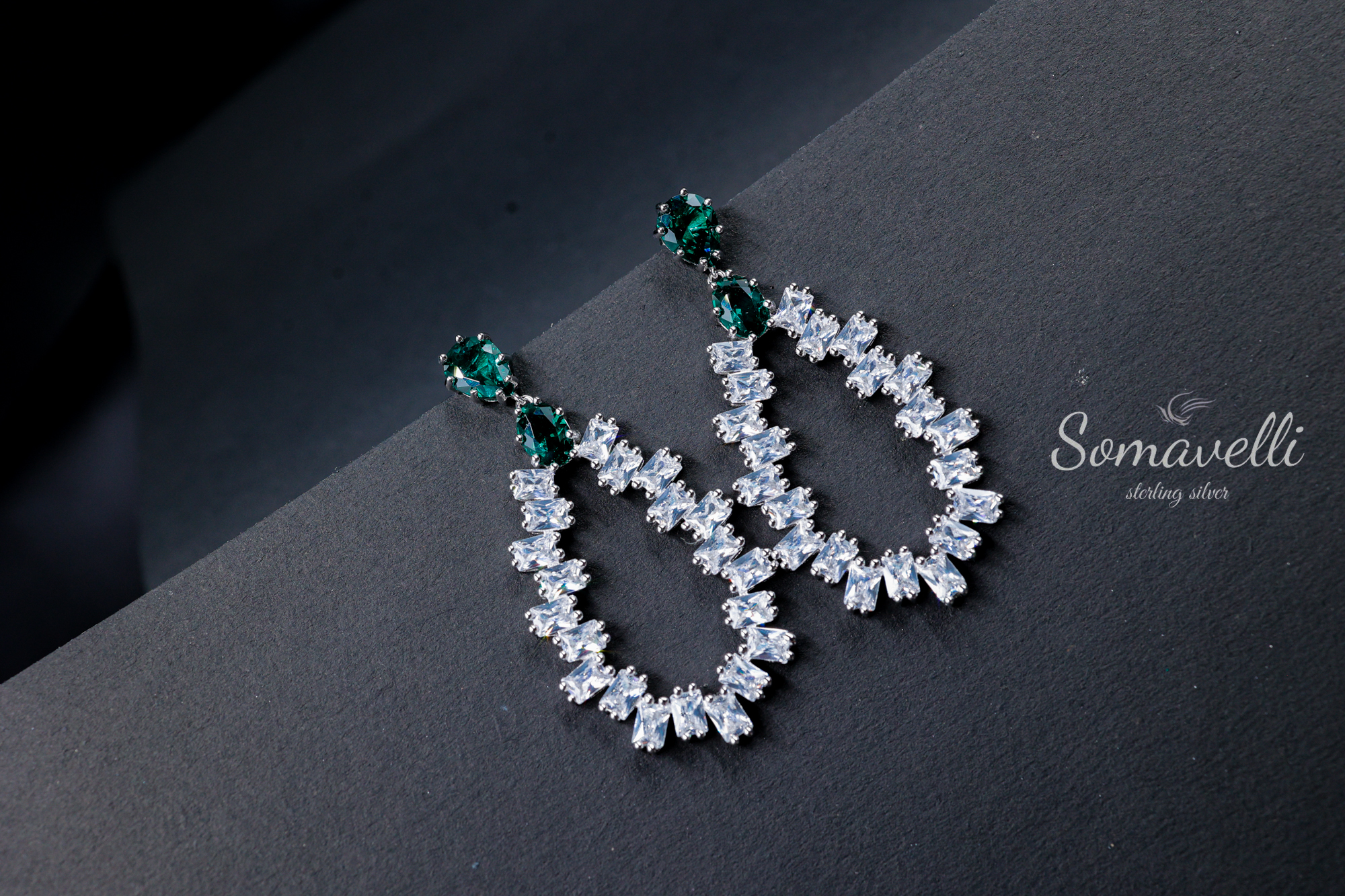 Mojito CZ Earrings