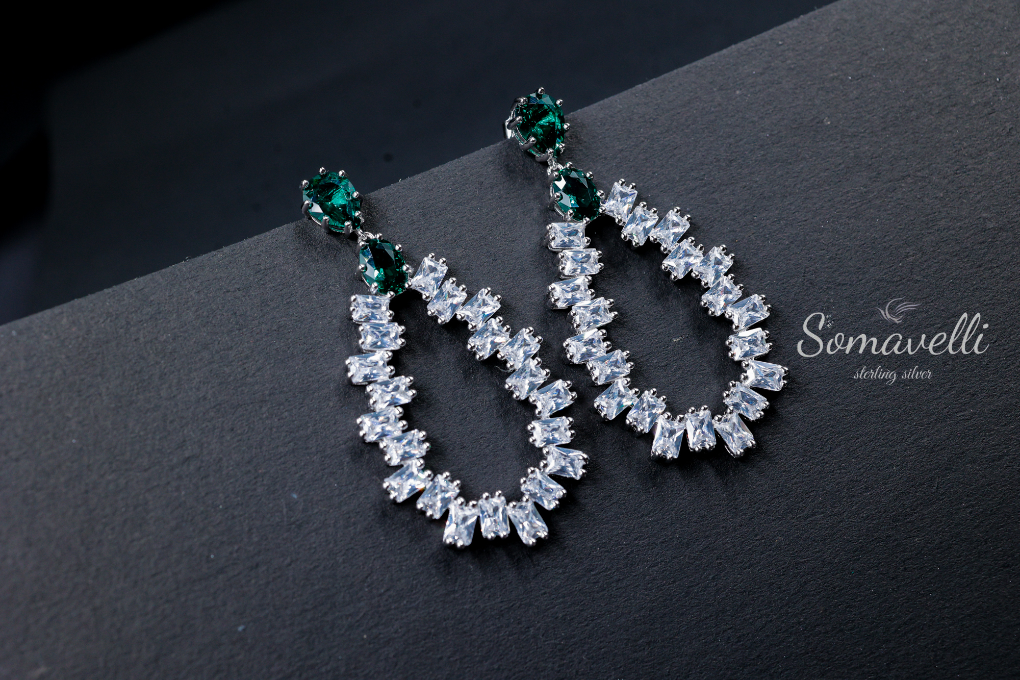Mojito CZ Earrings