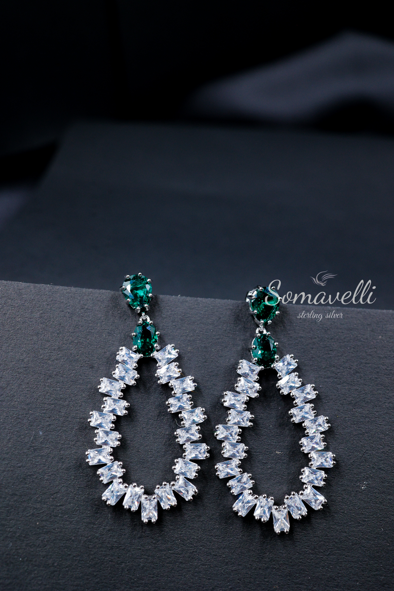 Mojito CZ Earrings