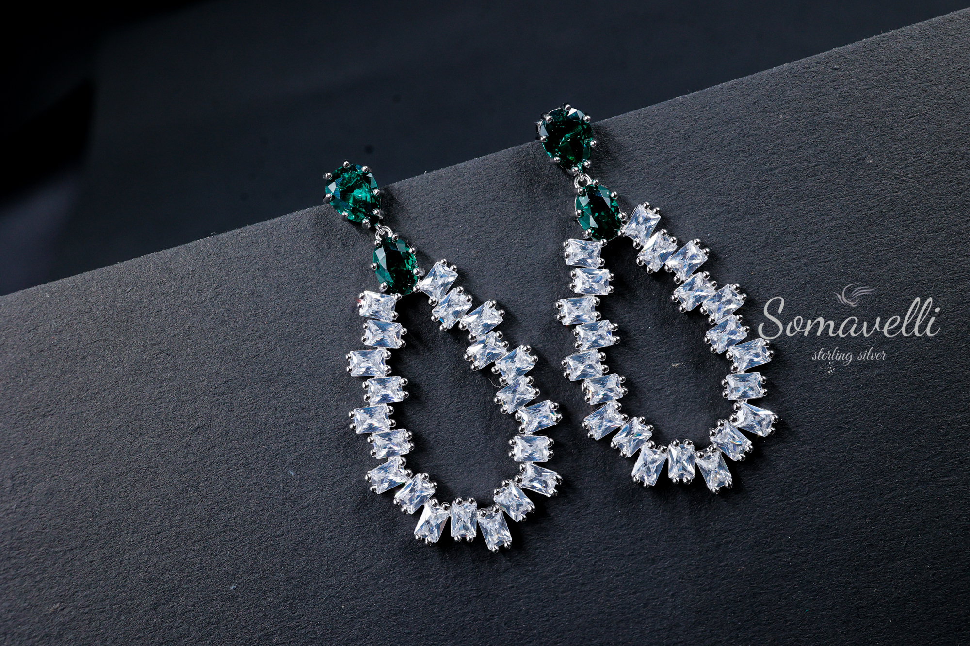 Mojito CZ Earrings